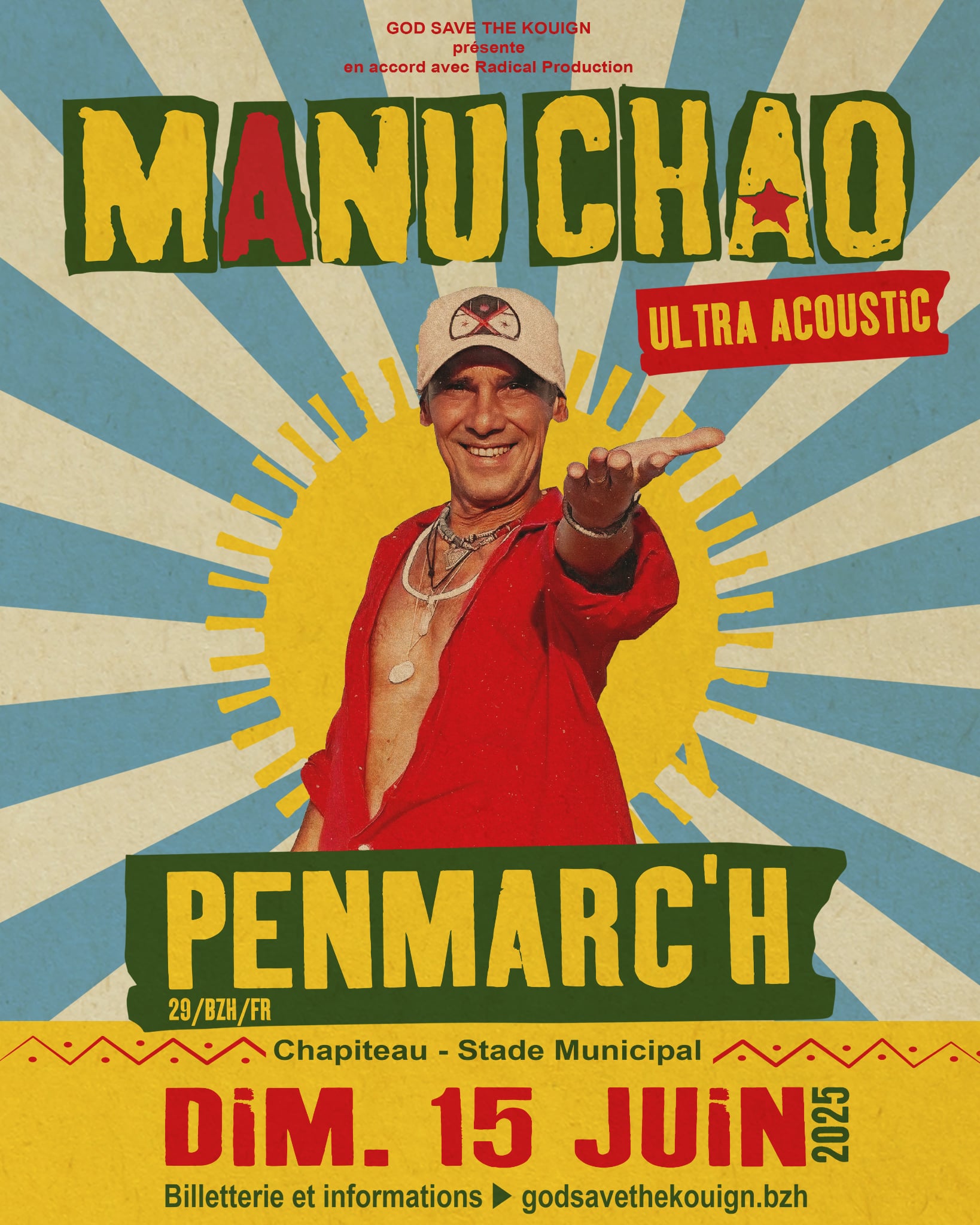 Billetterie Manu Chao